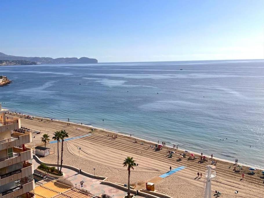 Apartamento Amplio Con 2 Dormitorios Y Vistas Al Mar Calpe Exterior foto