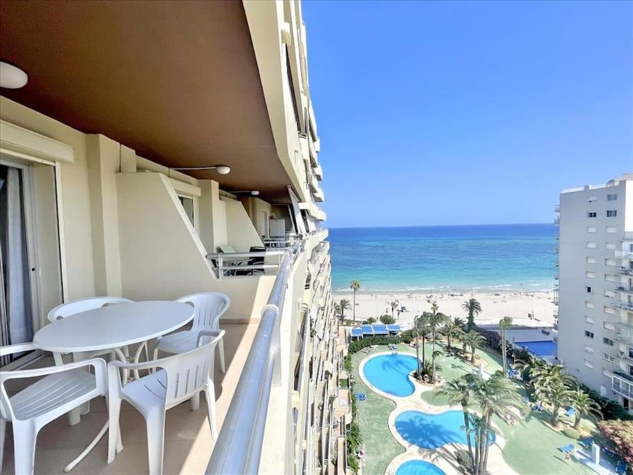 Apartamento Amplio Con 2 Dormitorios Y Vistas Al Mar Calpe Exterior foto