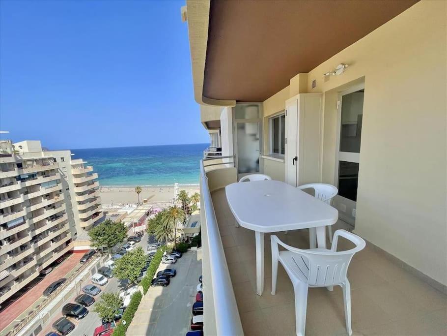 Apartamento Amplio Con 2 Dormitorios Y Vistas Al Mar Calpe Exterior foto