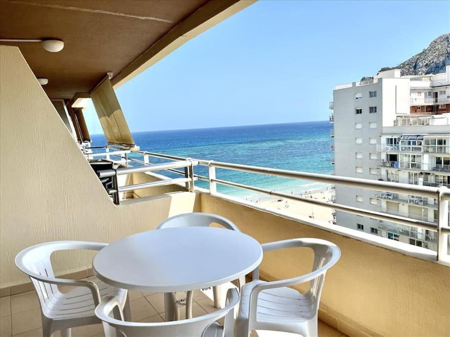 Apartamento Amplio Con 2 Dormitorios Y Vistas Al Mar Calpe Exterior foto